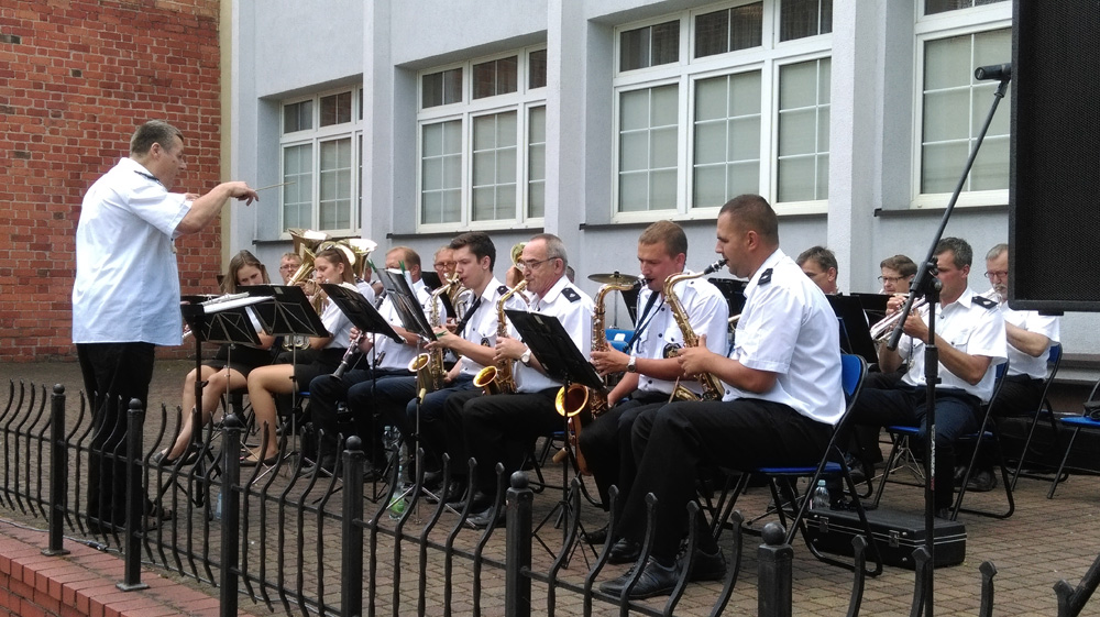 Zdjęcie Orkiestra dęta Ochotniczej Straży Pożarnej w Tłokini Wielkiej